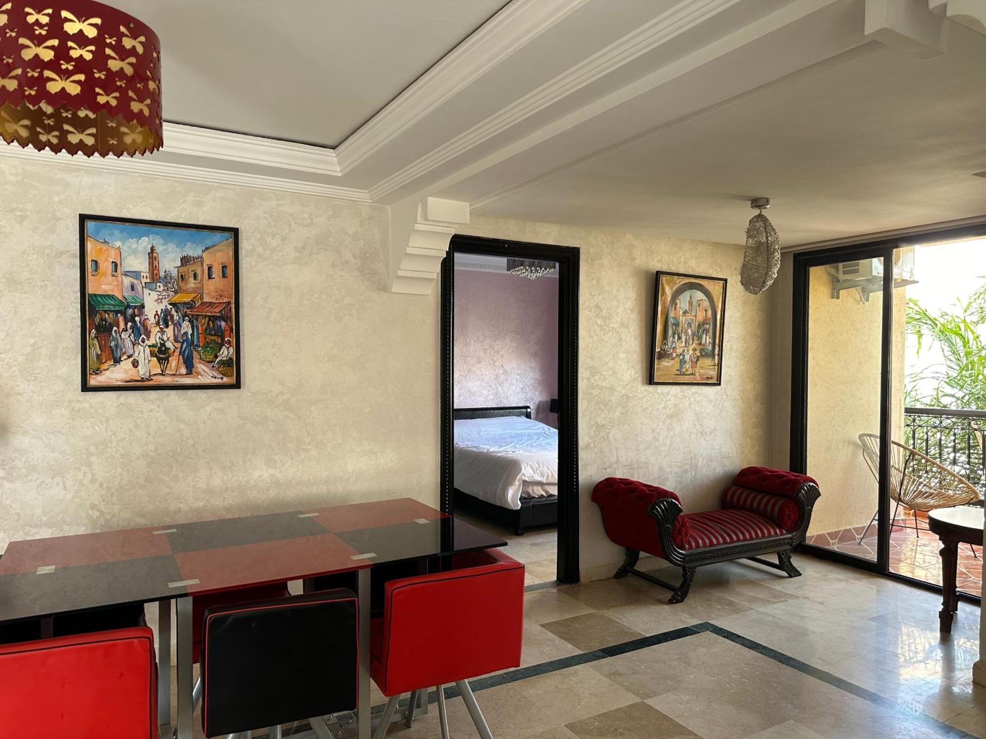 Deluxe Appartment With Pool มาร์ราเกช ภายนอก รูปภาพ